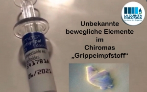 Grippeimpfung Chiromas enthält unbekannte bewegliche Elemente